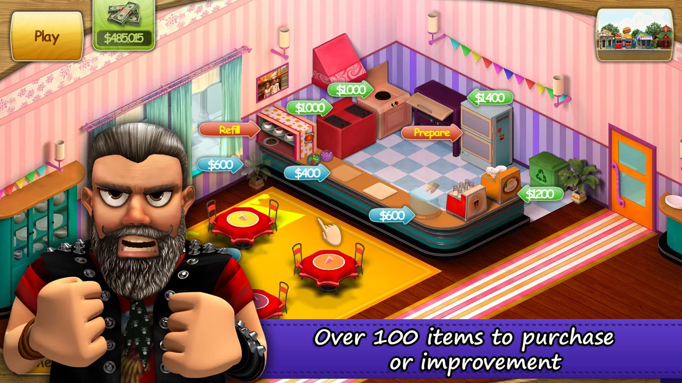 Изображение игры: Diner Mania