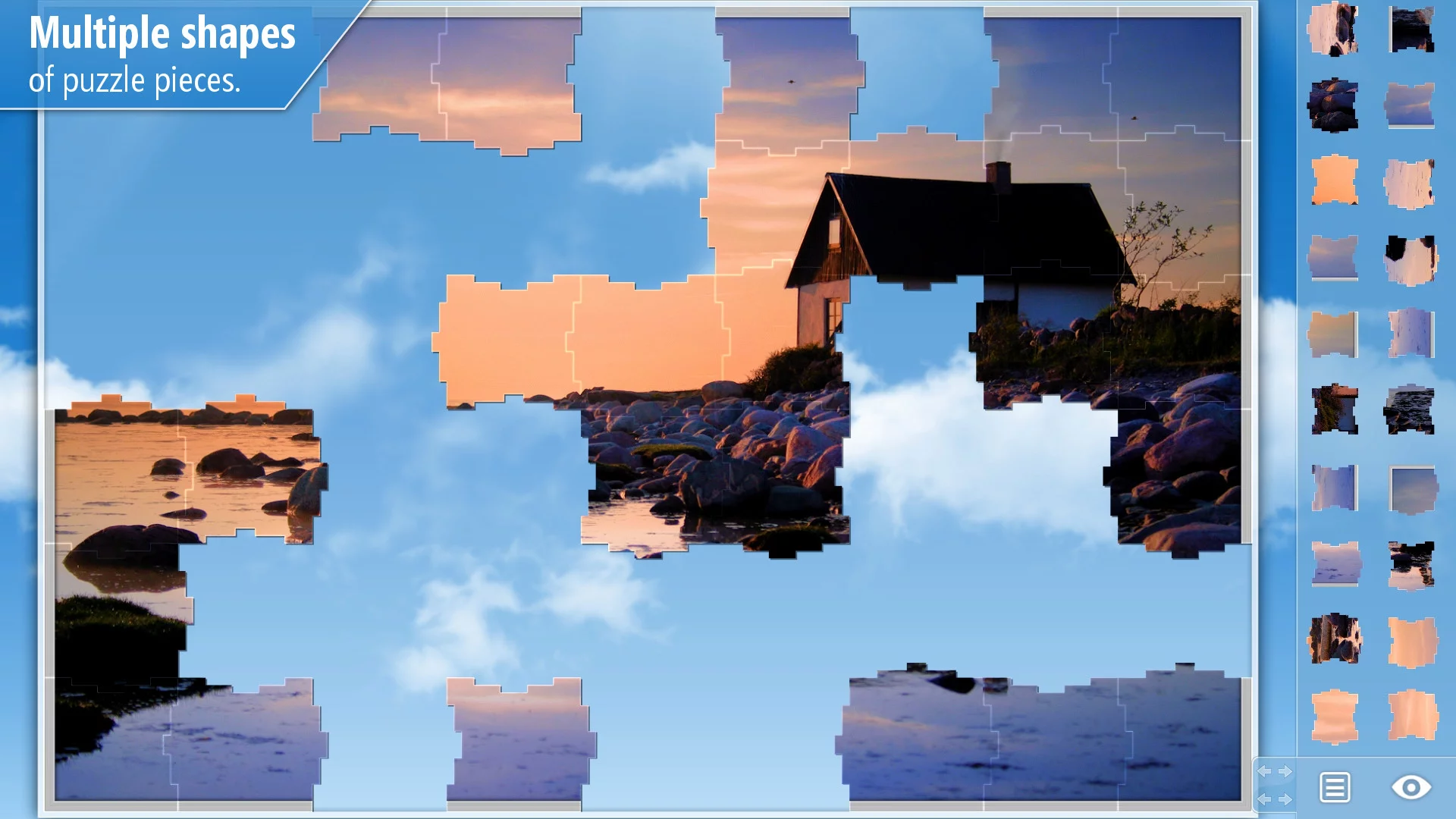 Изображение игры: Animated Puzzles