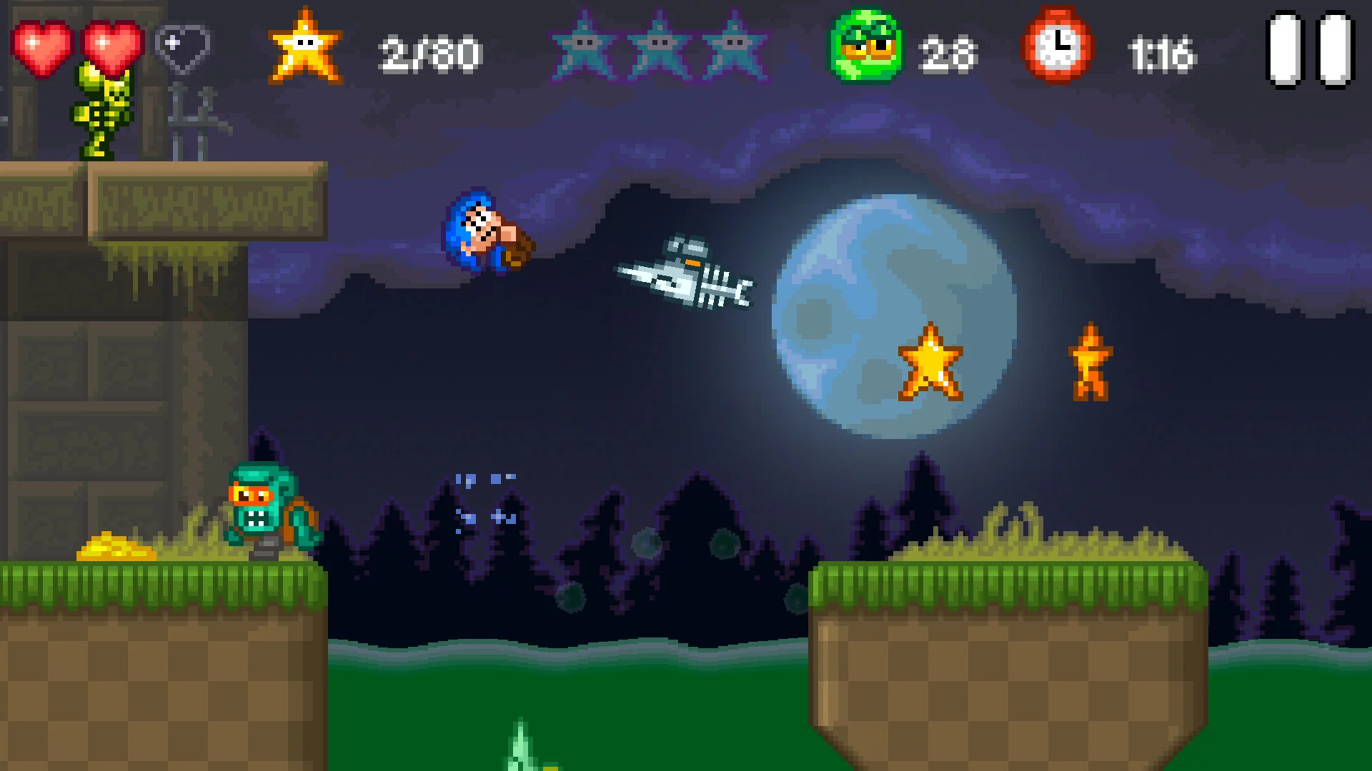 Изображение игры: Bloo Kid 2