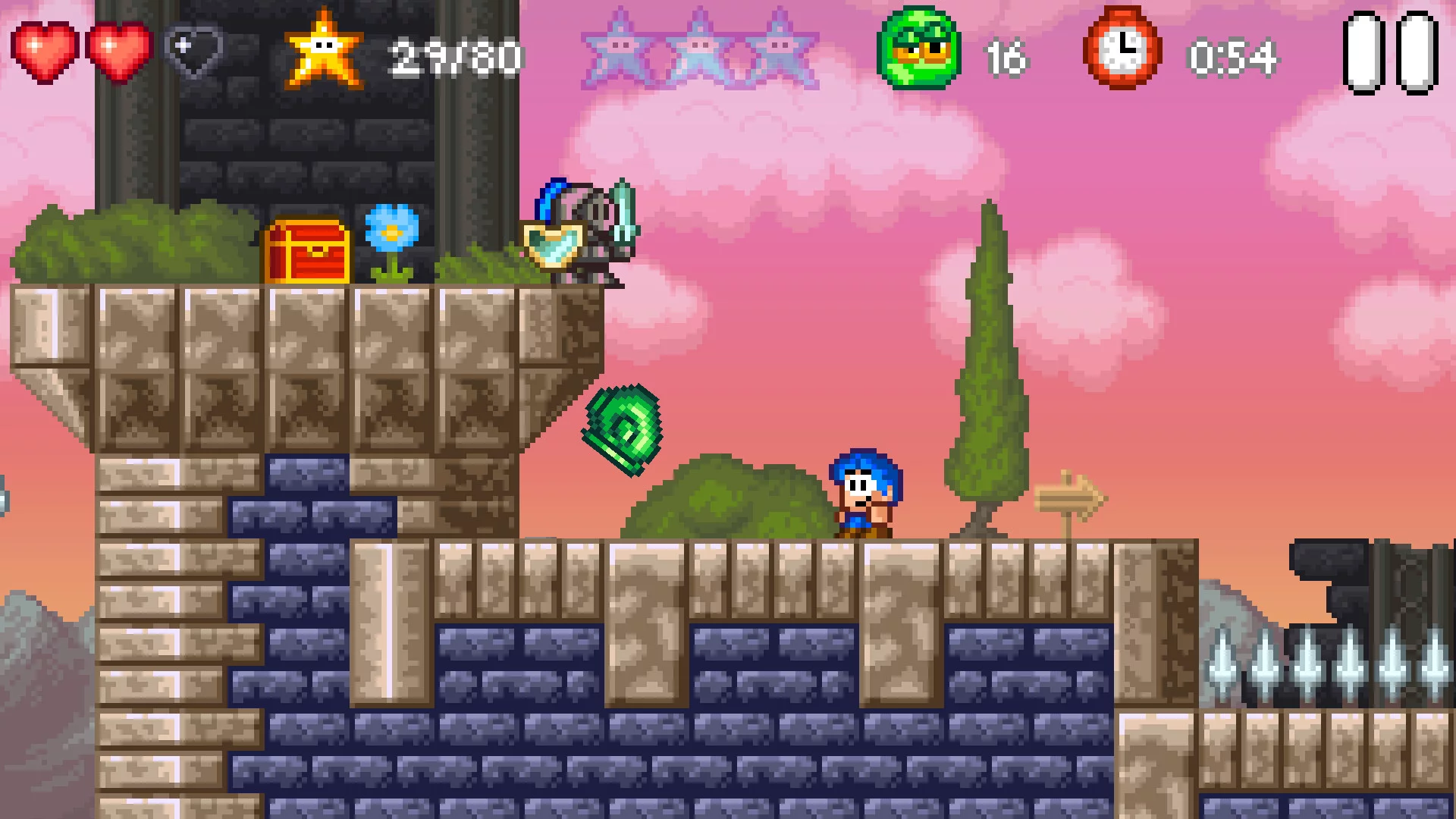 Изображение игры: Bloo Kid 2