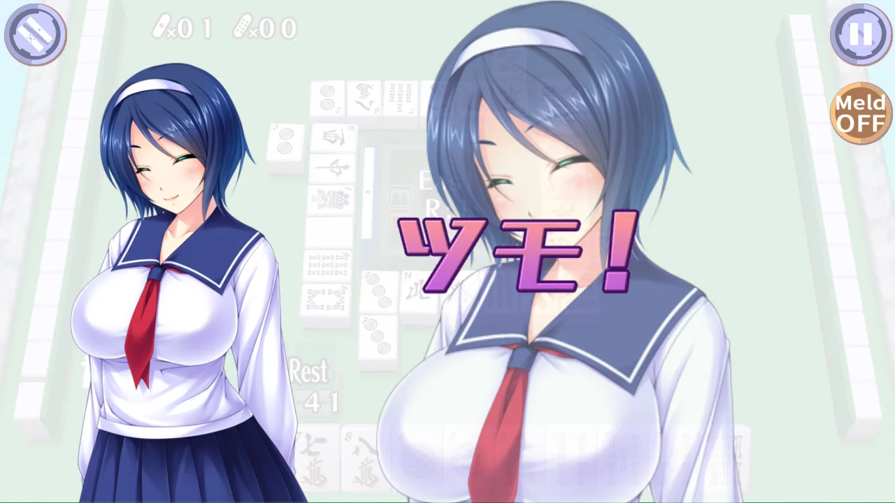 Изображение игры: Mahjong Pretty Girls Battle : School Girls Edition