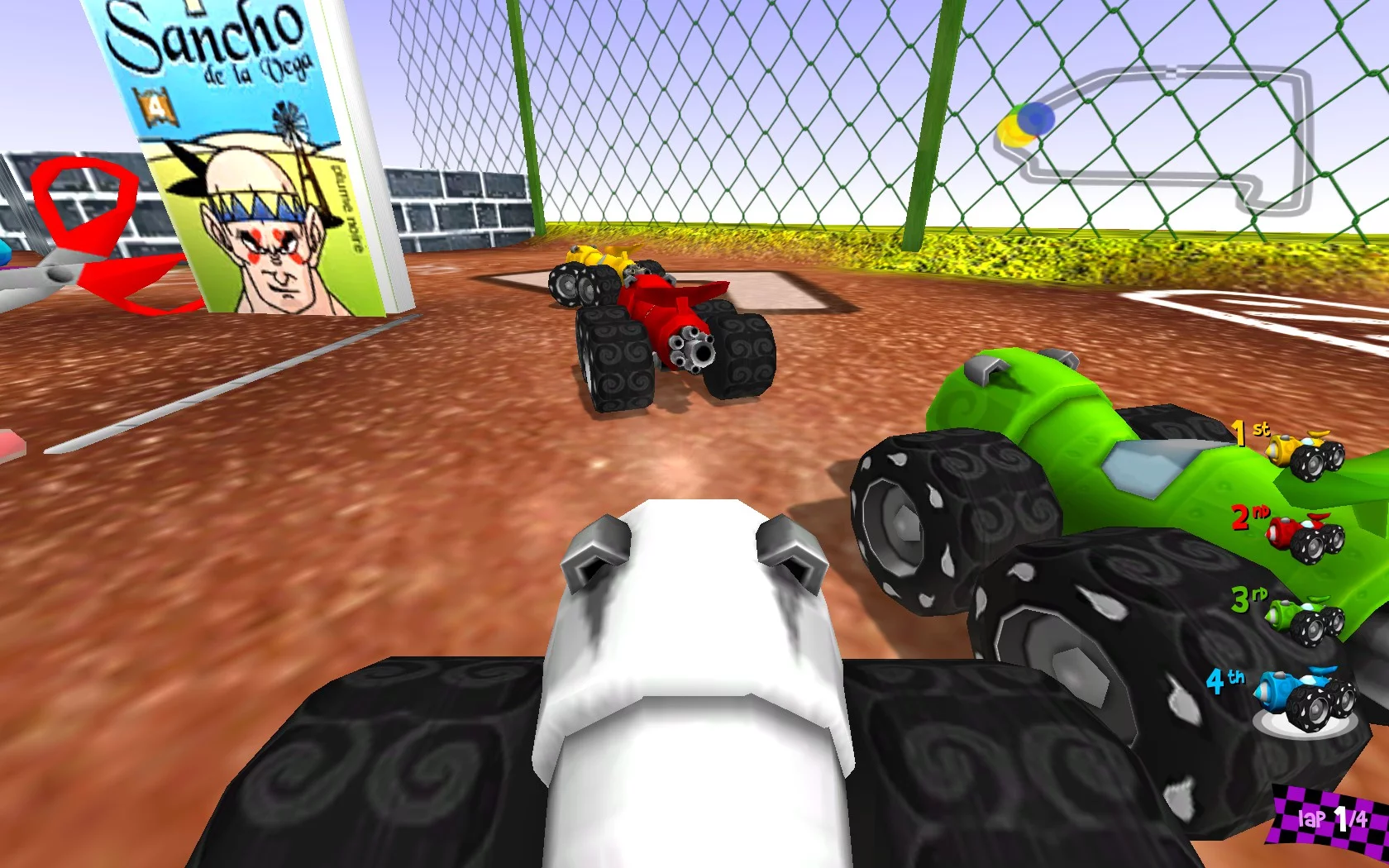 Изображение игры: MiniOne Racing