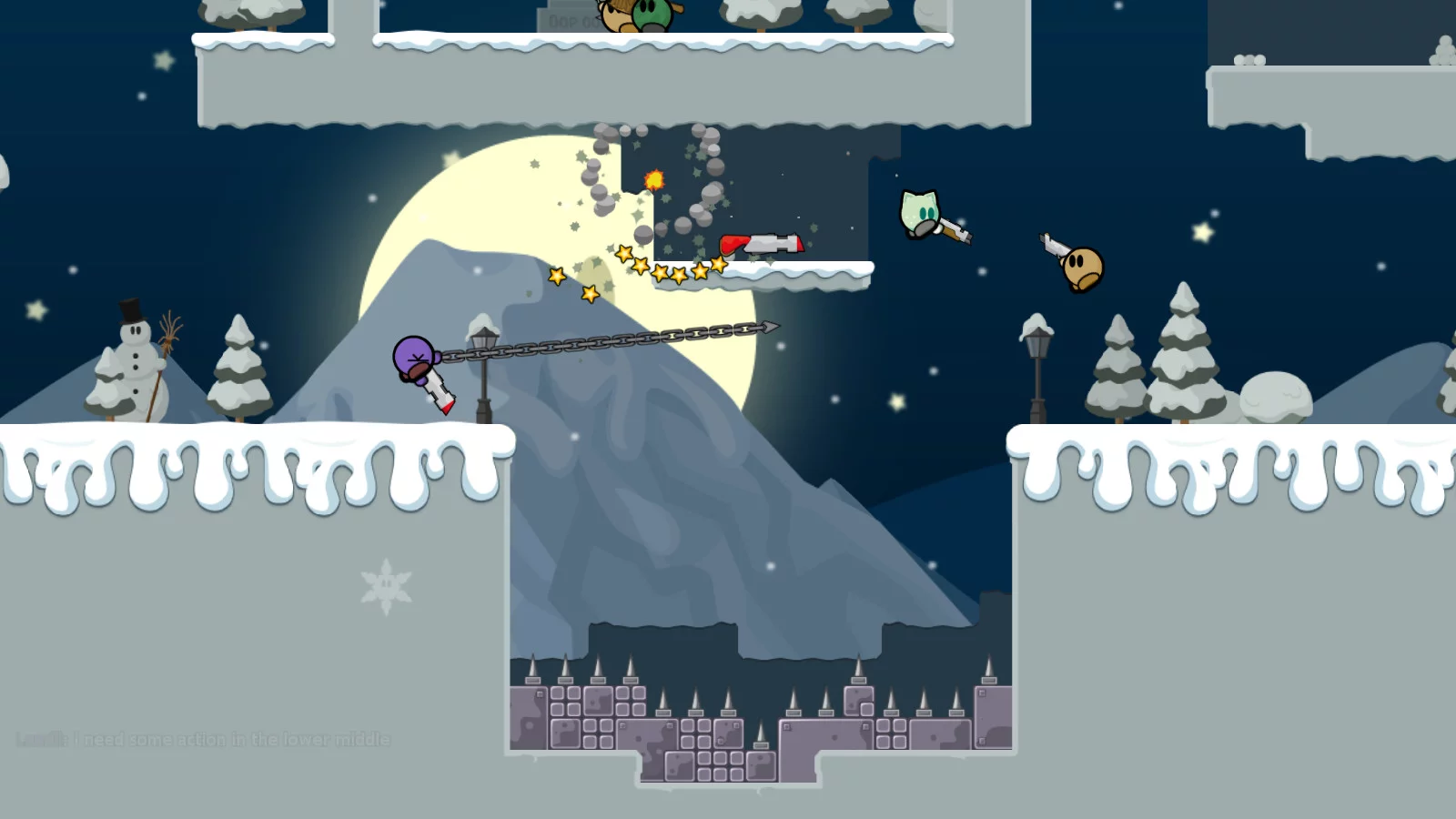 Изображение игры: Teeworlds