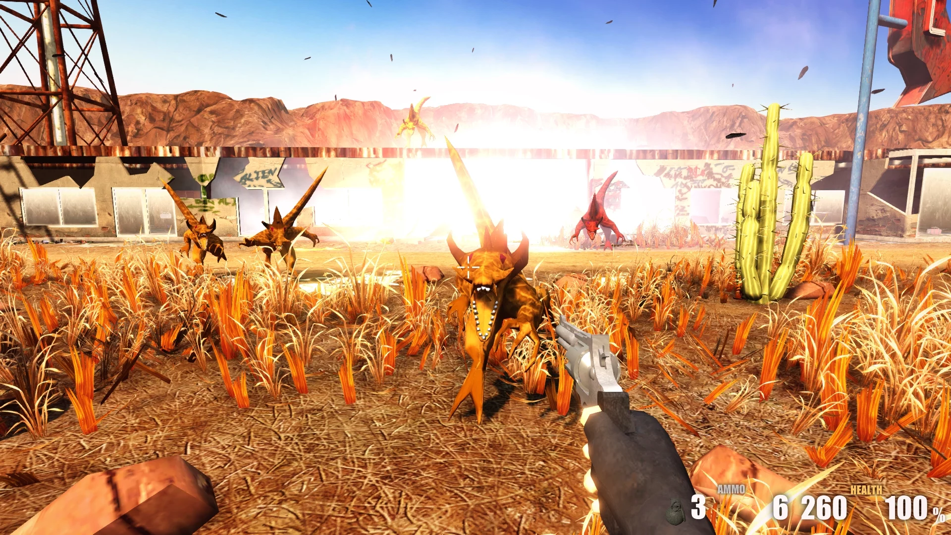 Изображение игры: Action Alien