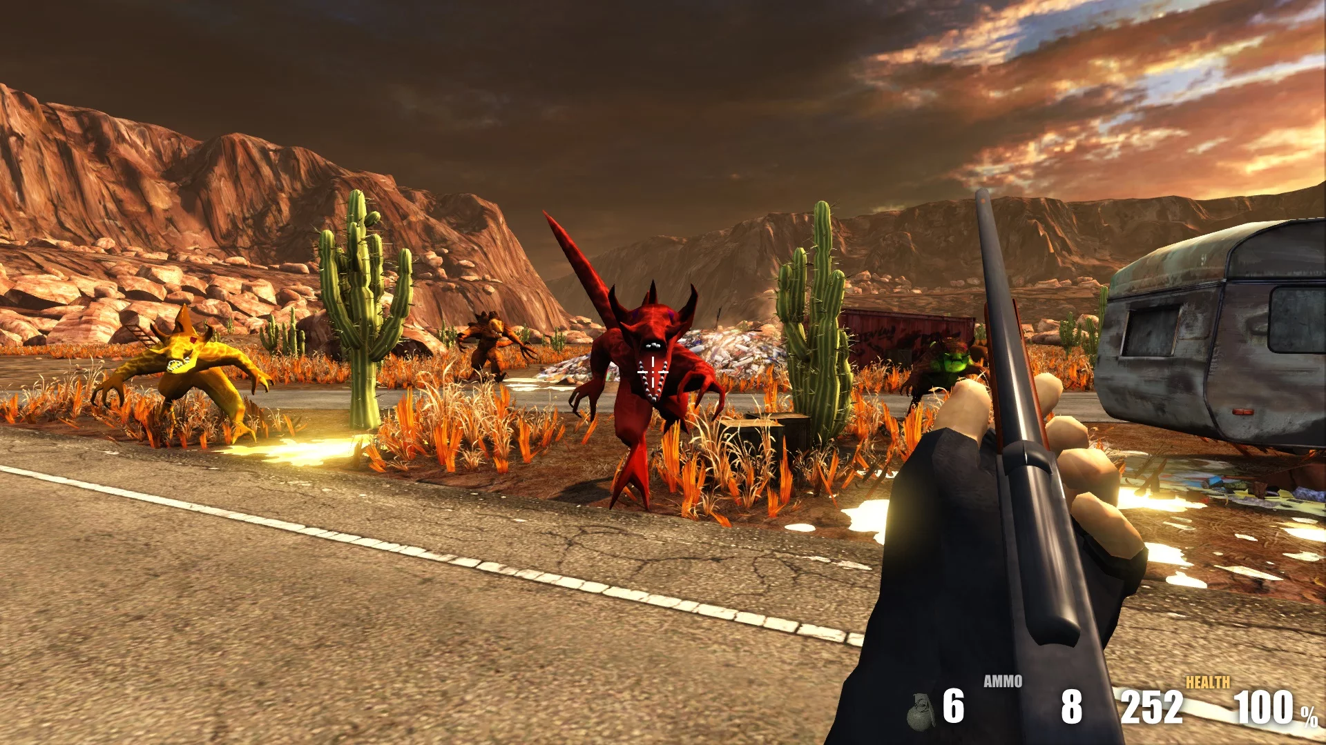 Изображение игры: Action Alien