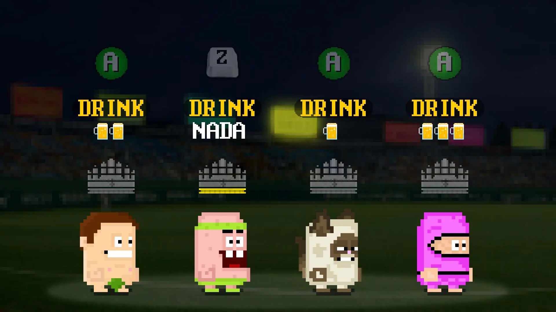 Изображение игры: 8Bit Fiesta - The Drinking Game
