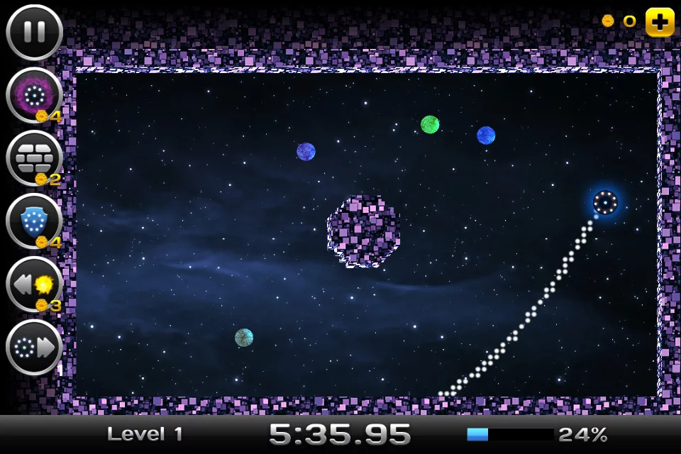 Изображение игры: Space Xonix