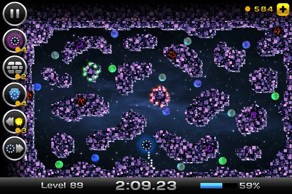 Изображение игры: Space Xonix