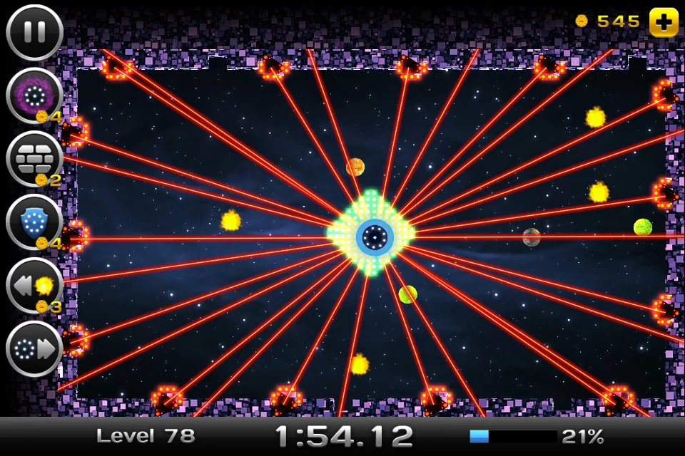 Изображение игры: Space Xonix