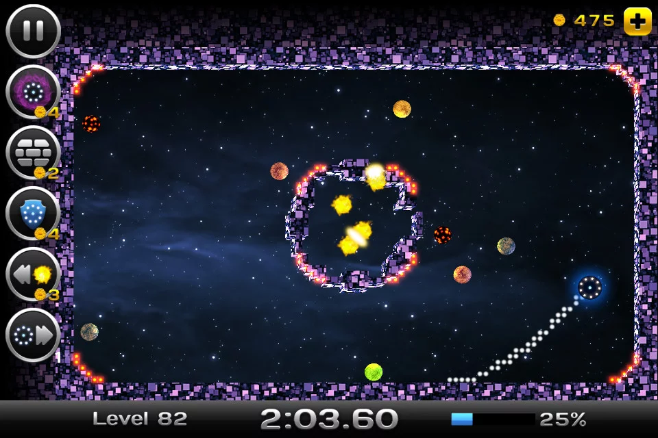 Изображение игры: Space Xonix