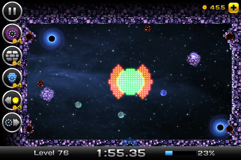 Изображение игры: Space Xonix