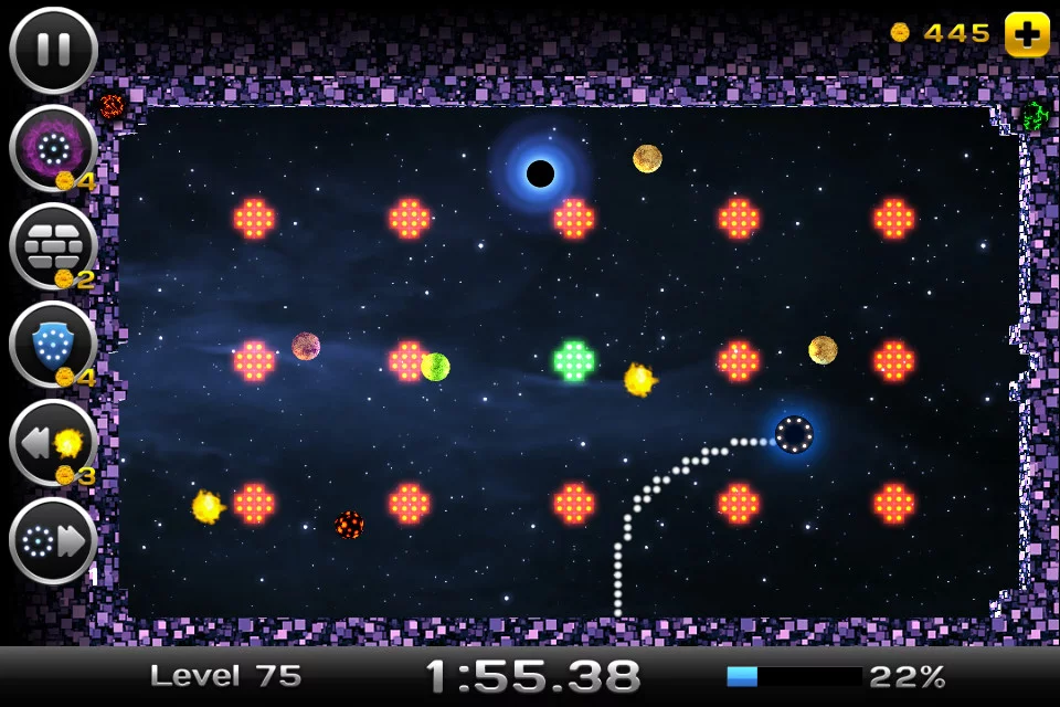 Изображение игры: Space Xonix