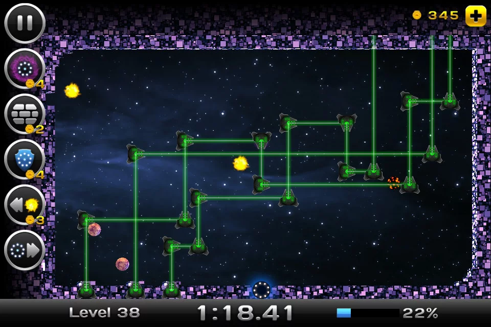 Изображение игры: Space Xonix