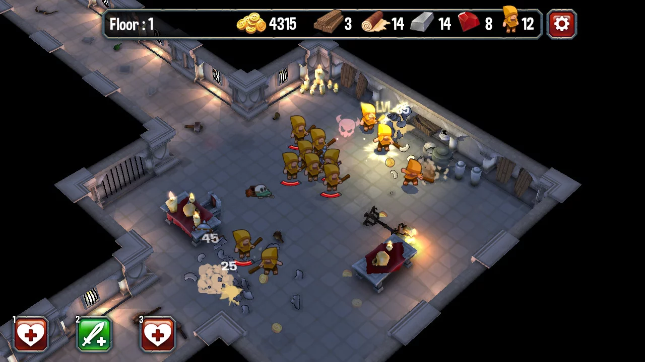 Изображение игры: Super Dungeon Run