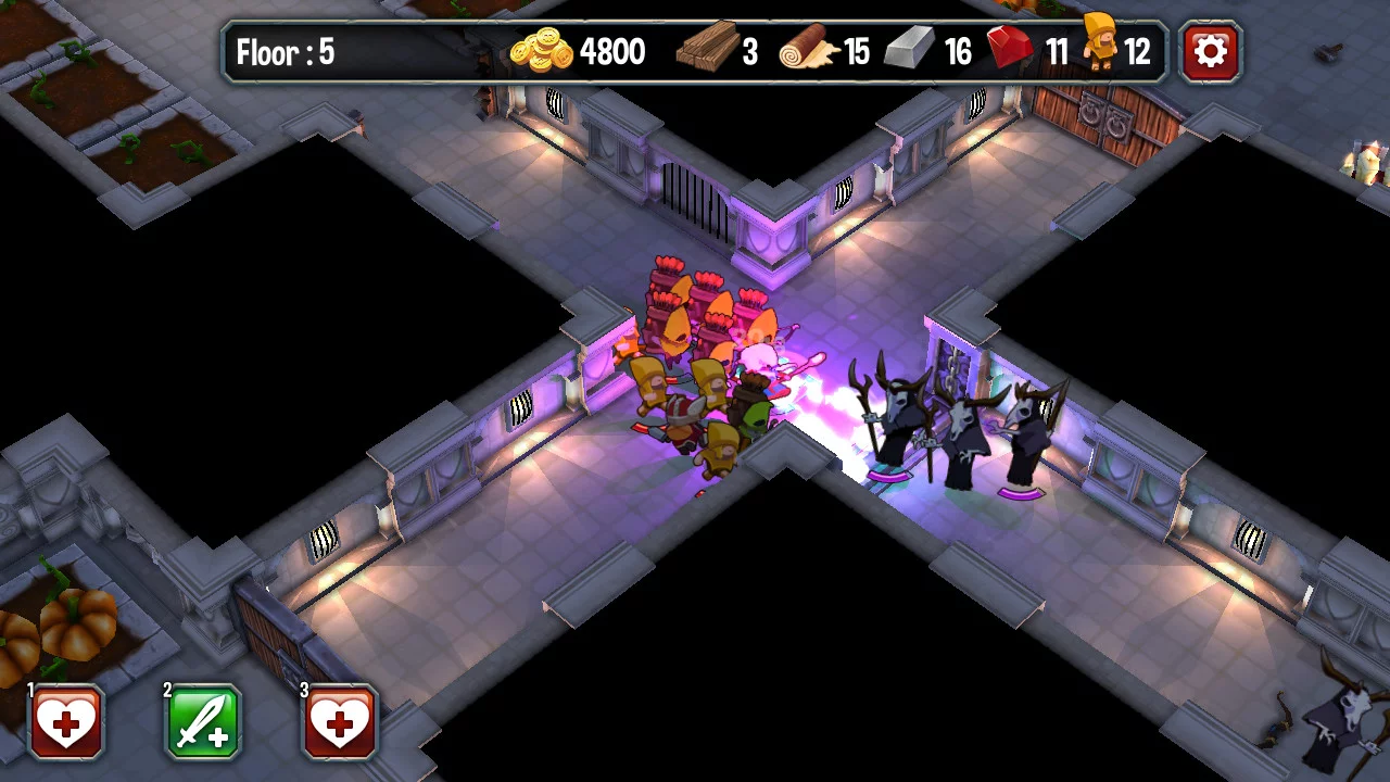 Изображение игры: Super Dungeon Run