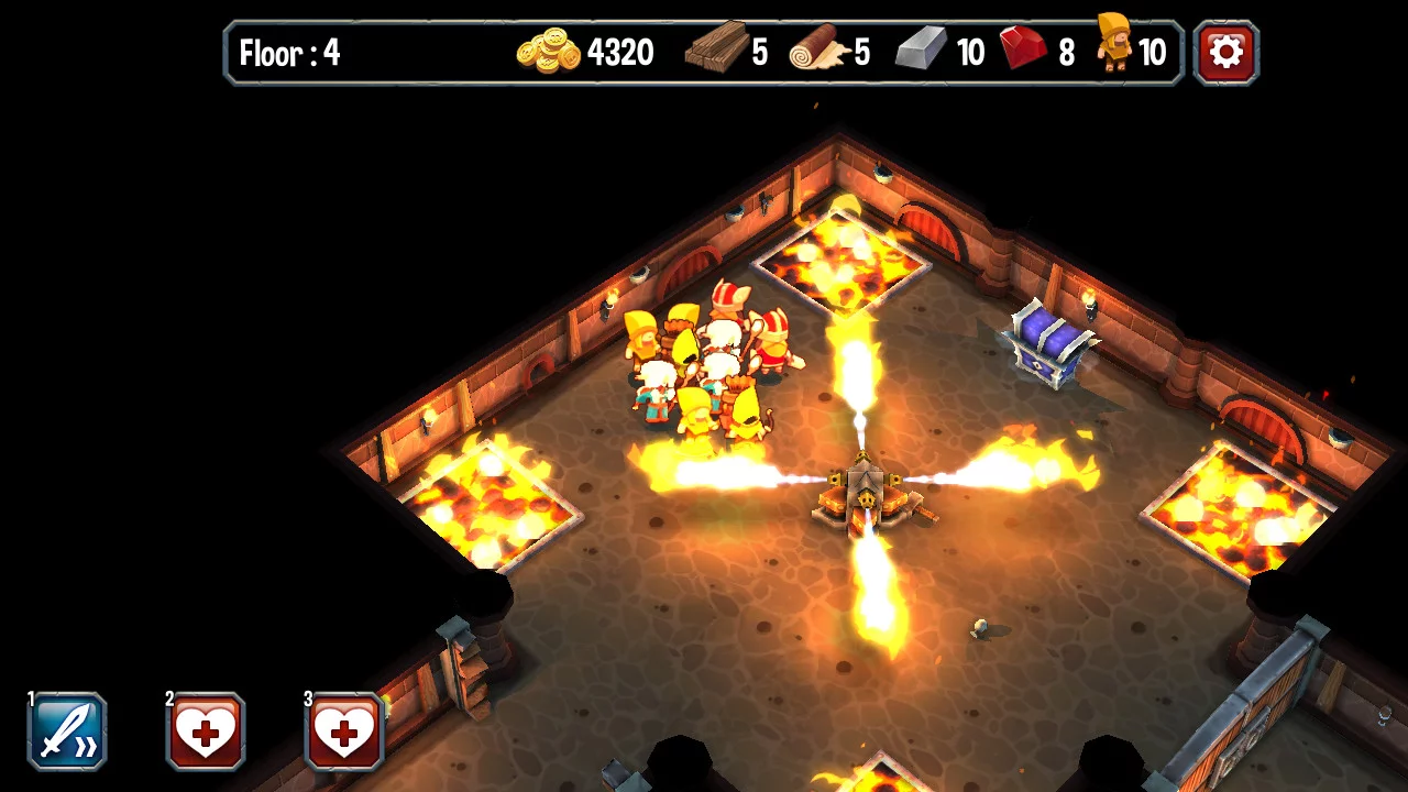Изображение игры: Super Dungeon Run