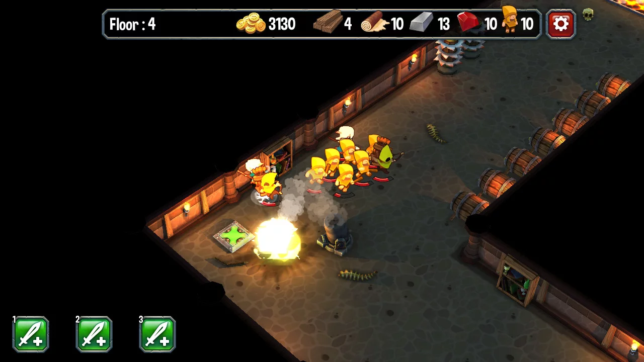 Изображение игры: Super Dungeon Run