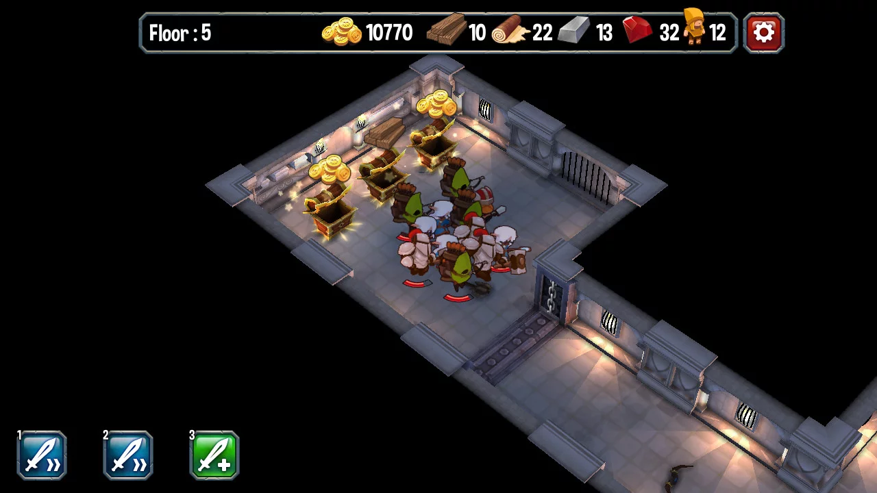 Изображение игры: Super Dungeon Run