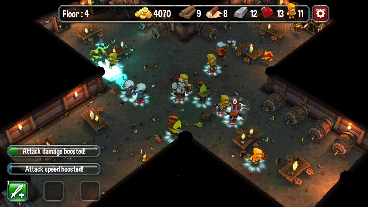 Изображение игры: Super Dungeon Run
