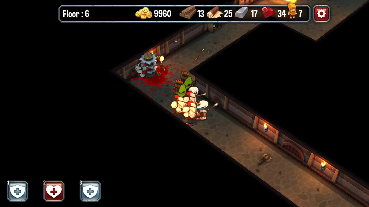 Изображение игры: Super Dungeon Run