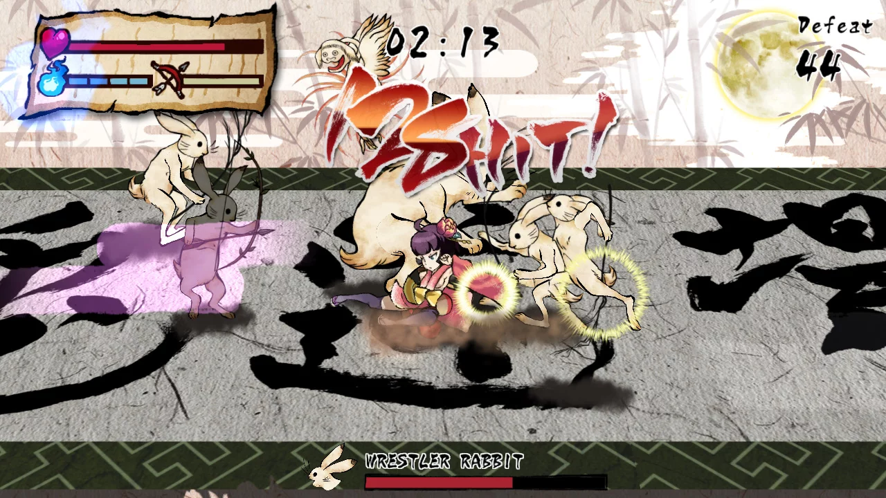 Изображение игры: Princess Kaguya: Legend of the Moon Warrior