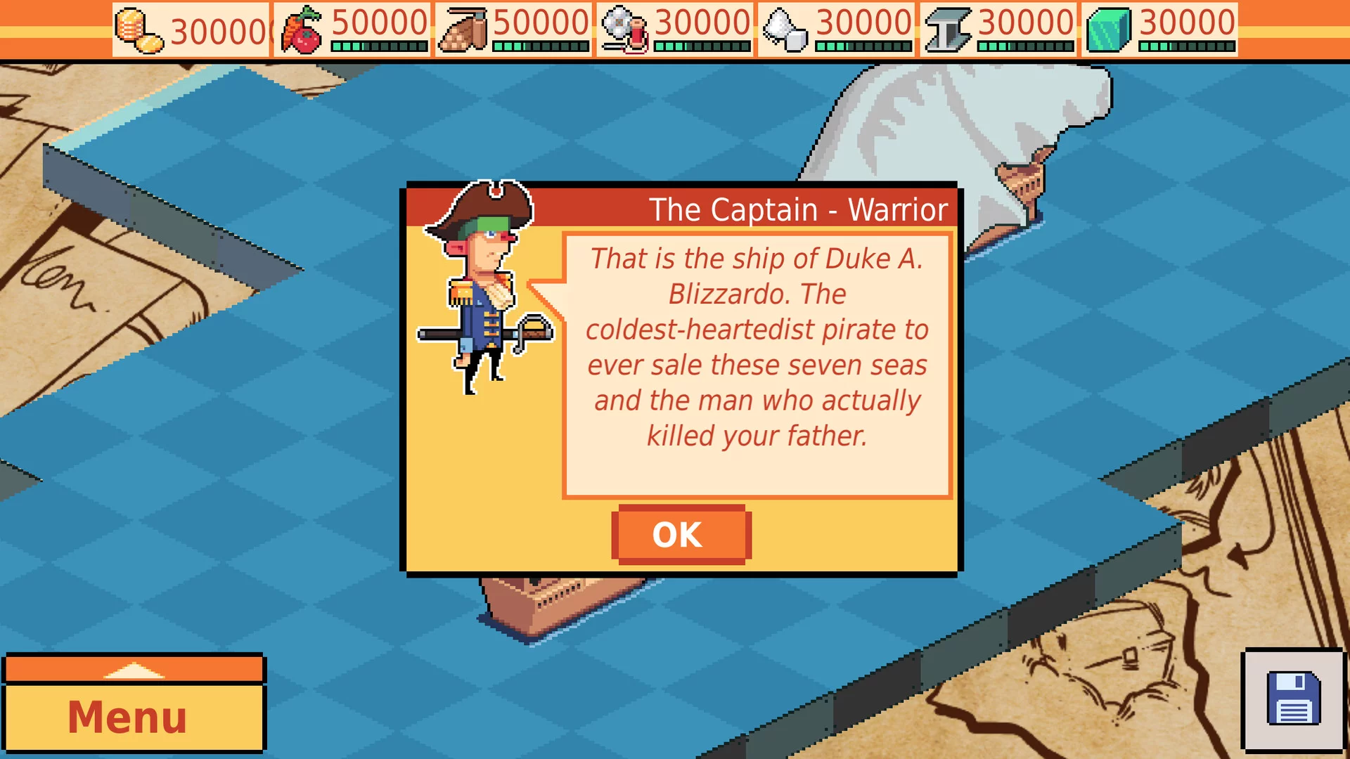 Изображение игры: Swords & Crossbones: An Epic Pirate Story