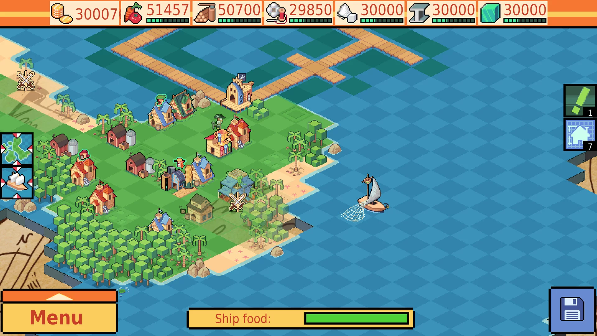 Изображение игры: Swords & Crossbones: An Epic Pirate Story