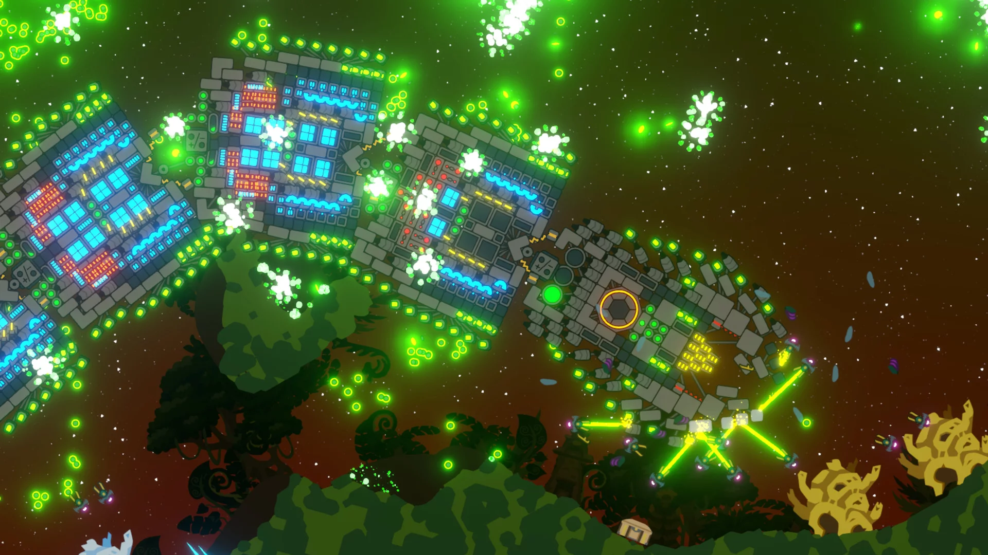 Изображение игры: Nimbatus - The Space Drone Constructor