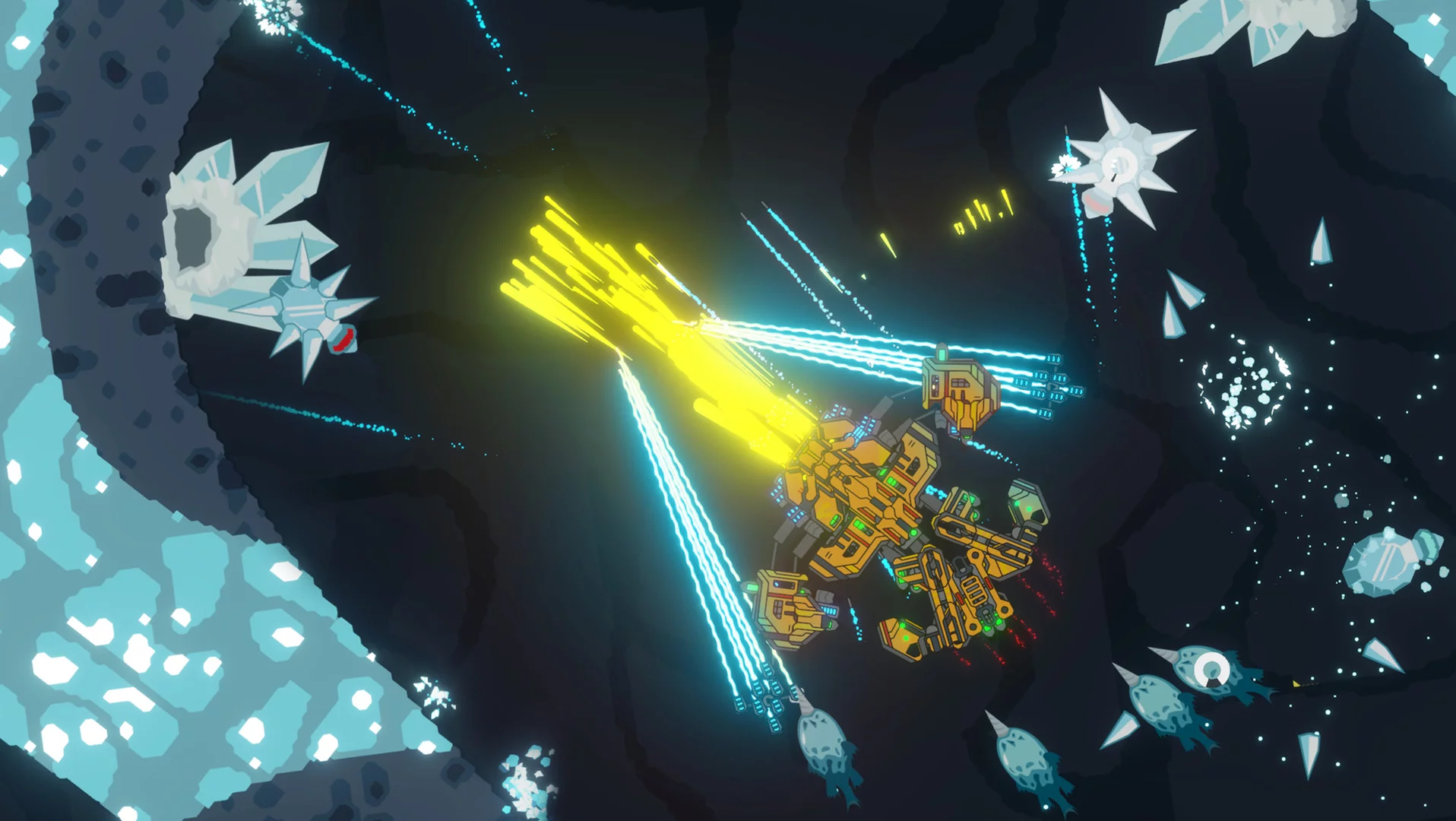 Изображение игры: Nimbatus - The Space Drone Constructor