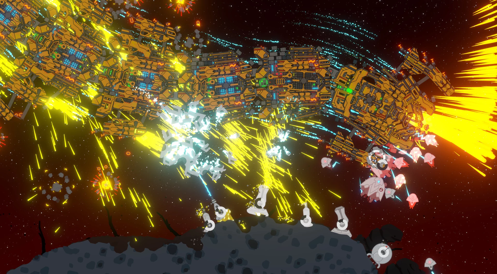Изображение игры: Nimbatus - The Space Drone Constructor
