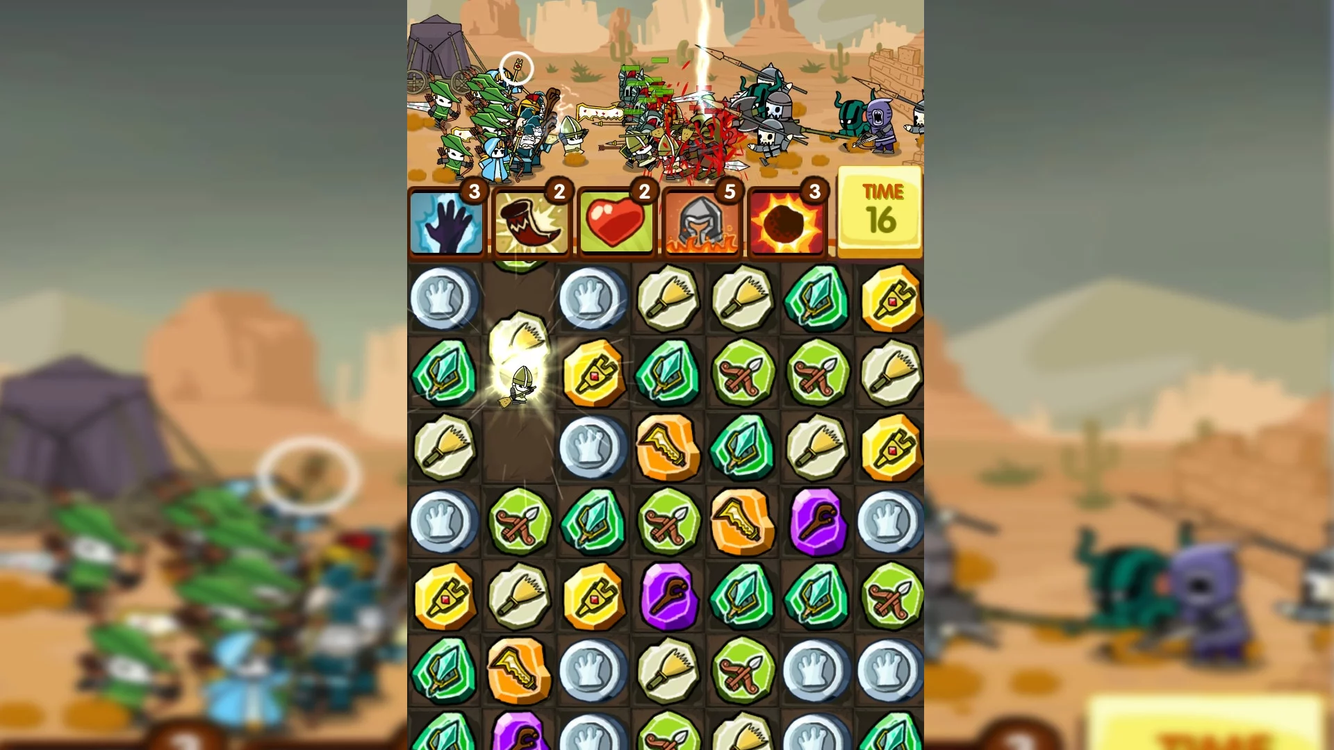 Изображение игры: Battle for Blood - Epic battles within 30 seconds!
