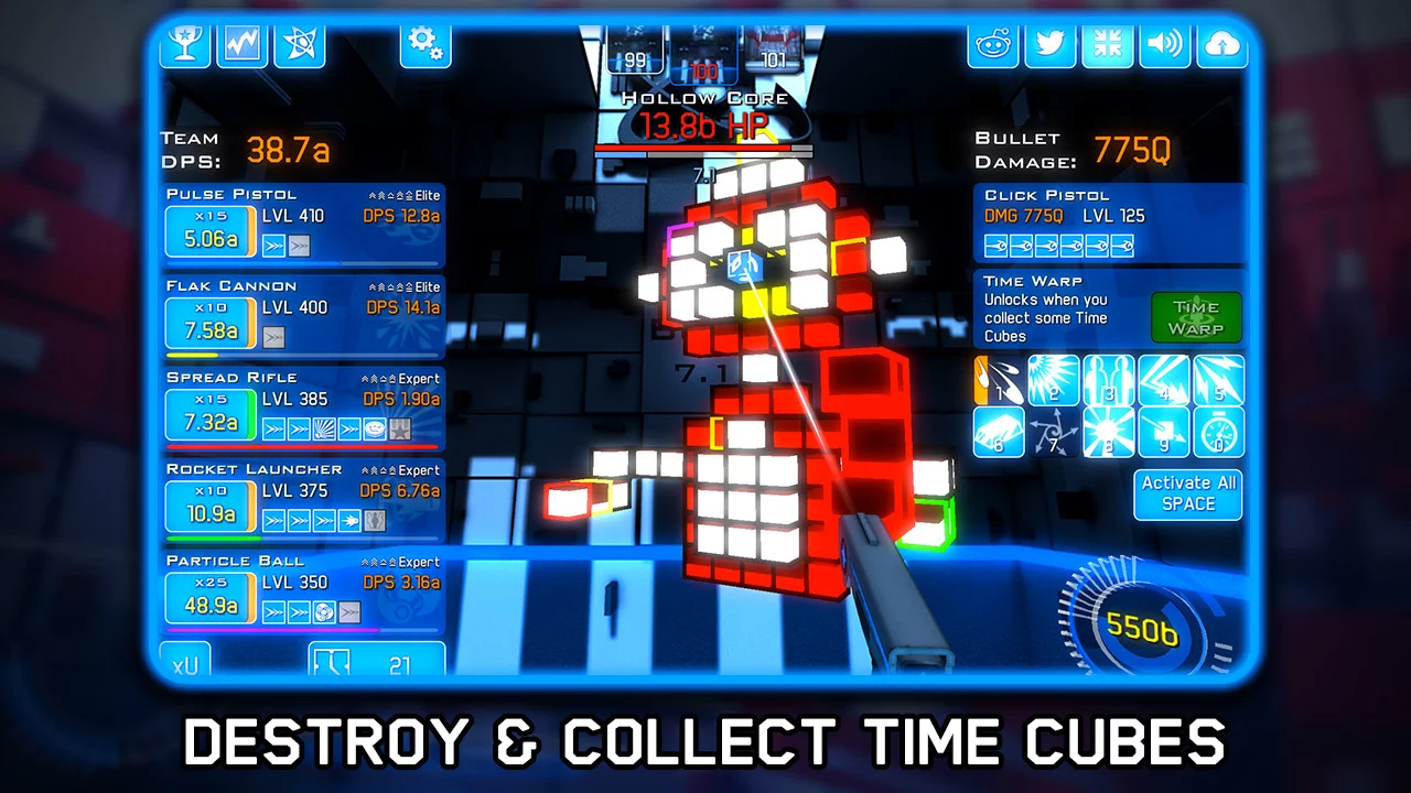 Изображение игры: Time Clickers