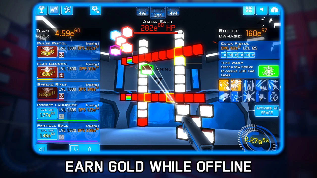 Изображение игры: Time Clickers
