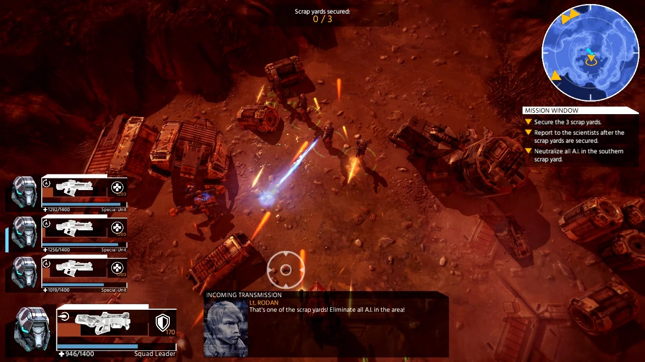 Изображение игры: A.I. Invasion