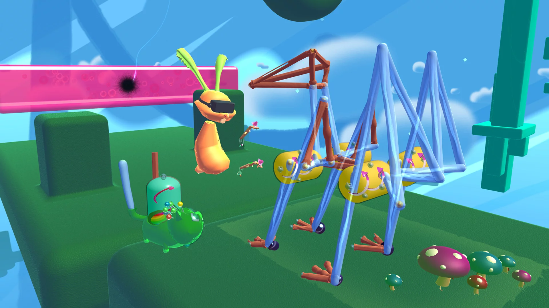Изображение игры: Fantastic Contraption