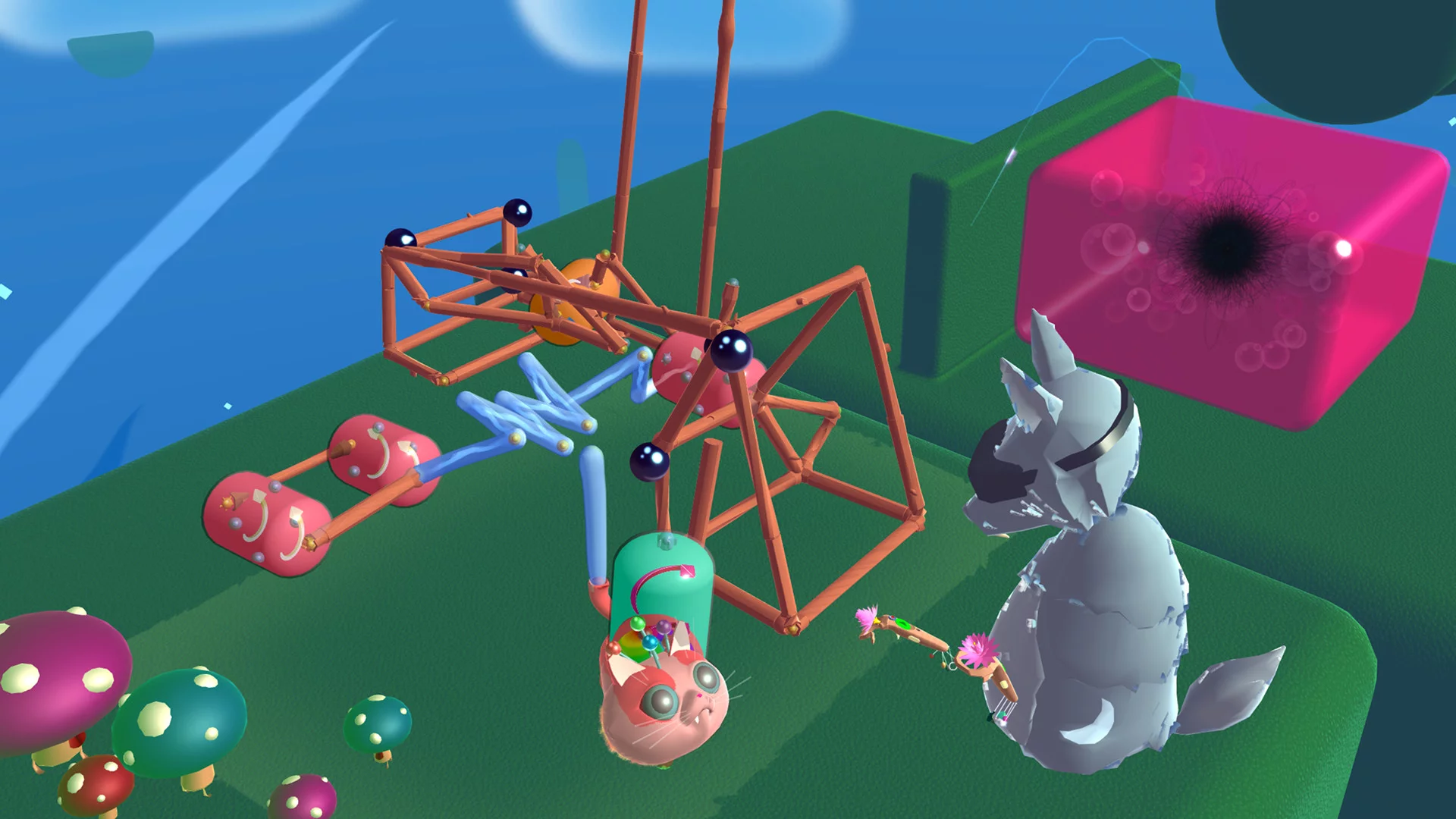 Изображение игры: Fantastic Contraption