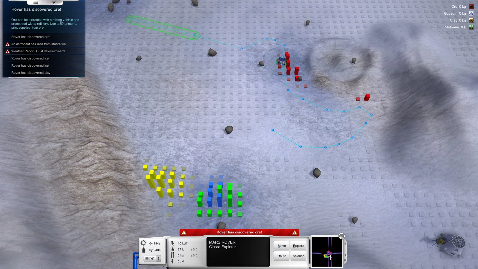 Изображение игры: Sol 0: Mars Colonization