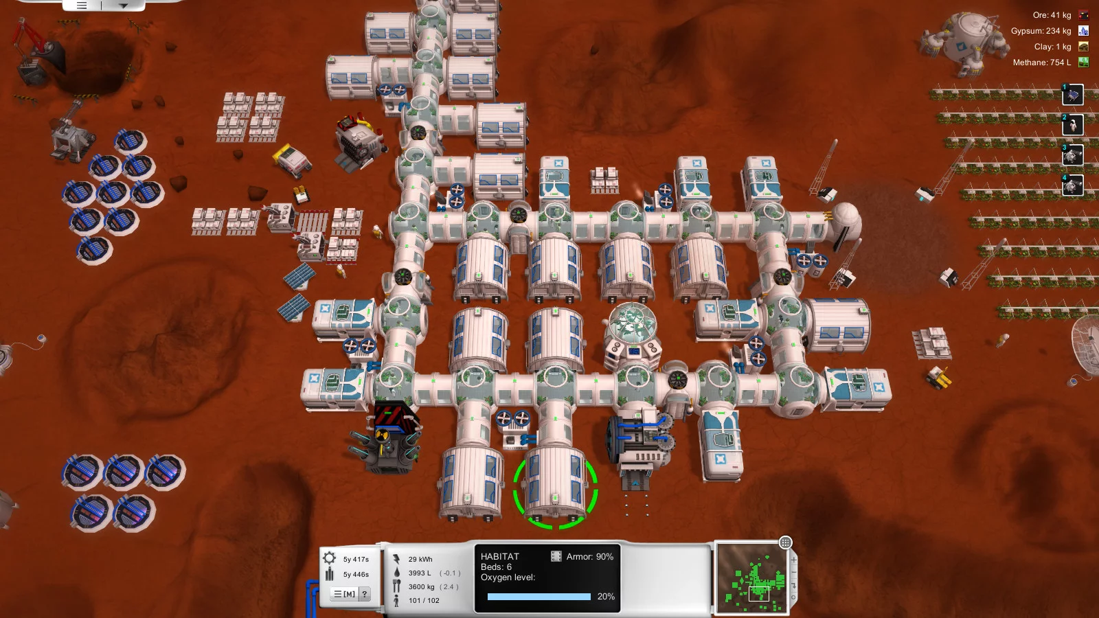Изображение игры: Sol 0: Mars Colonization