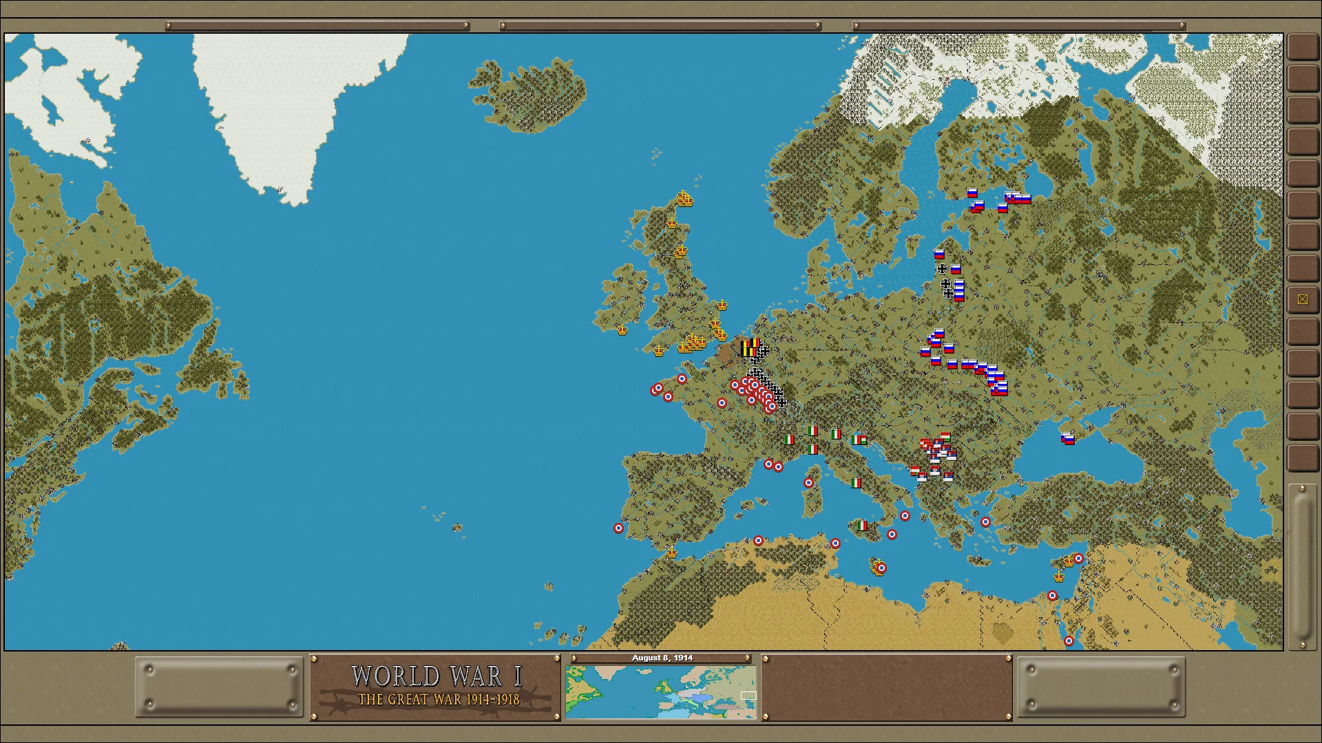 Изображение игры: Strategic Command Classic: WWI