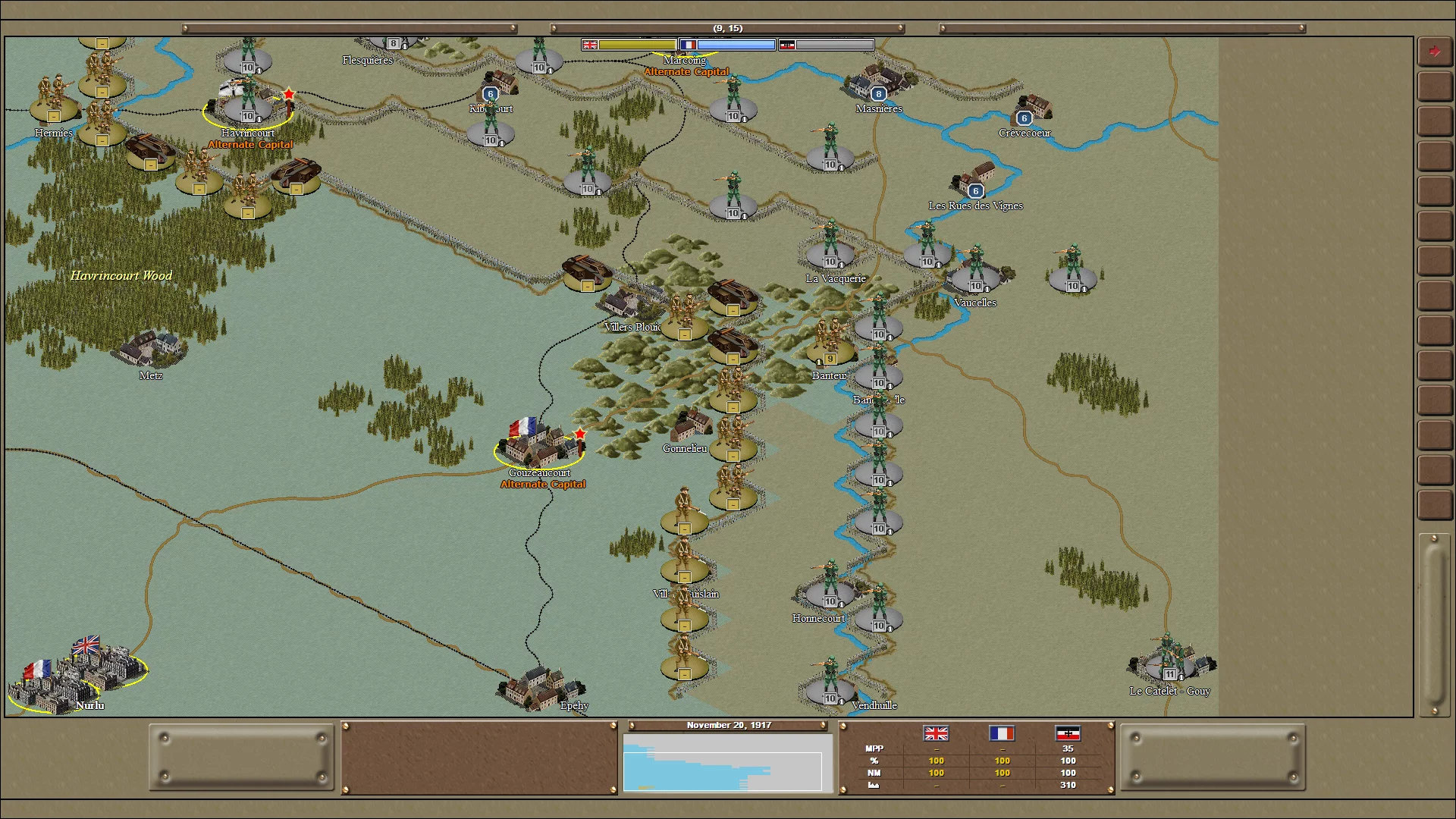 Изображение игры: Strategic Command Classic: WWI