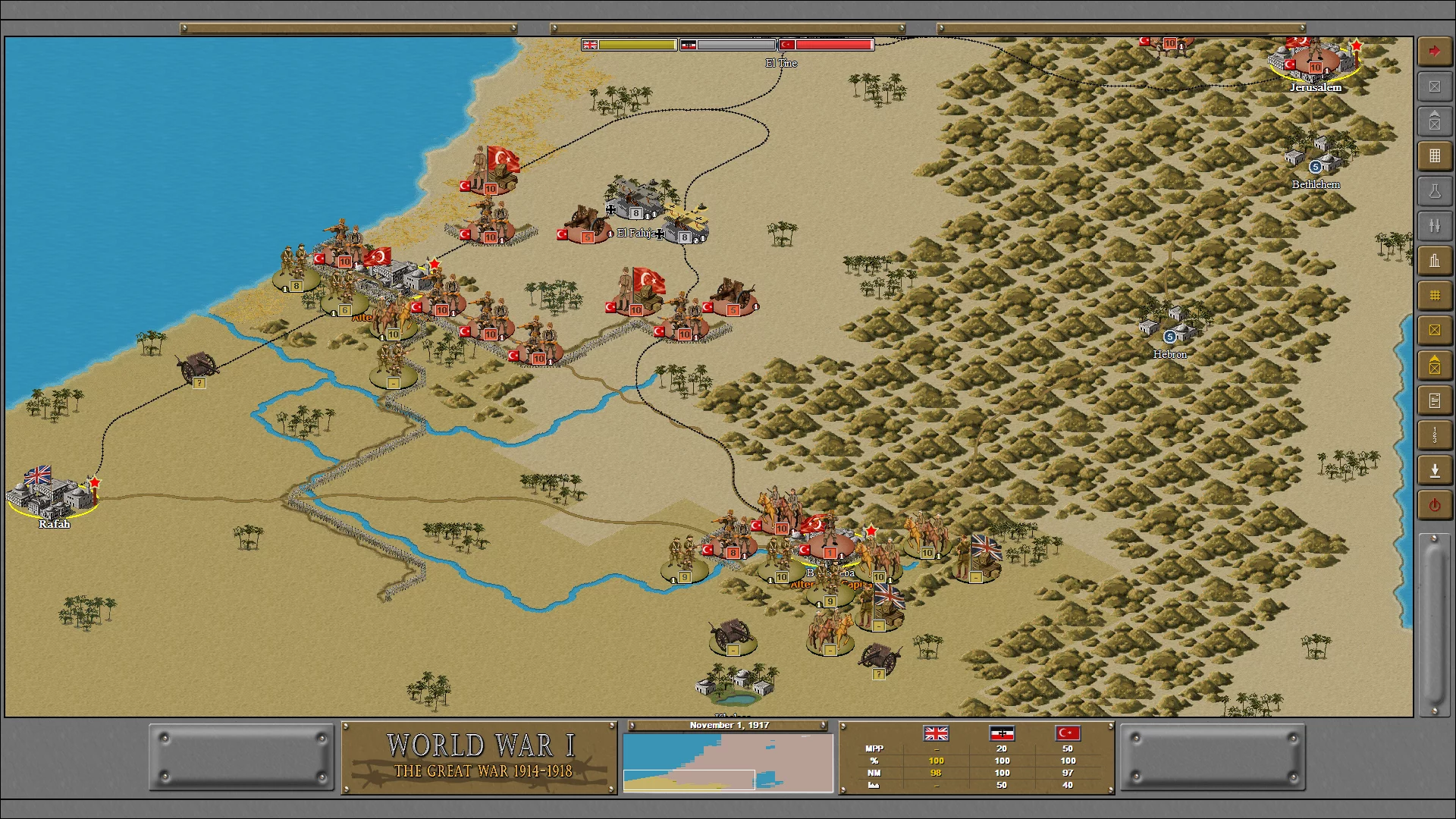Изображение игры: Strategic Command Classic: WWI