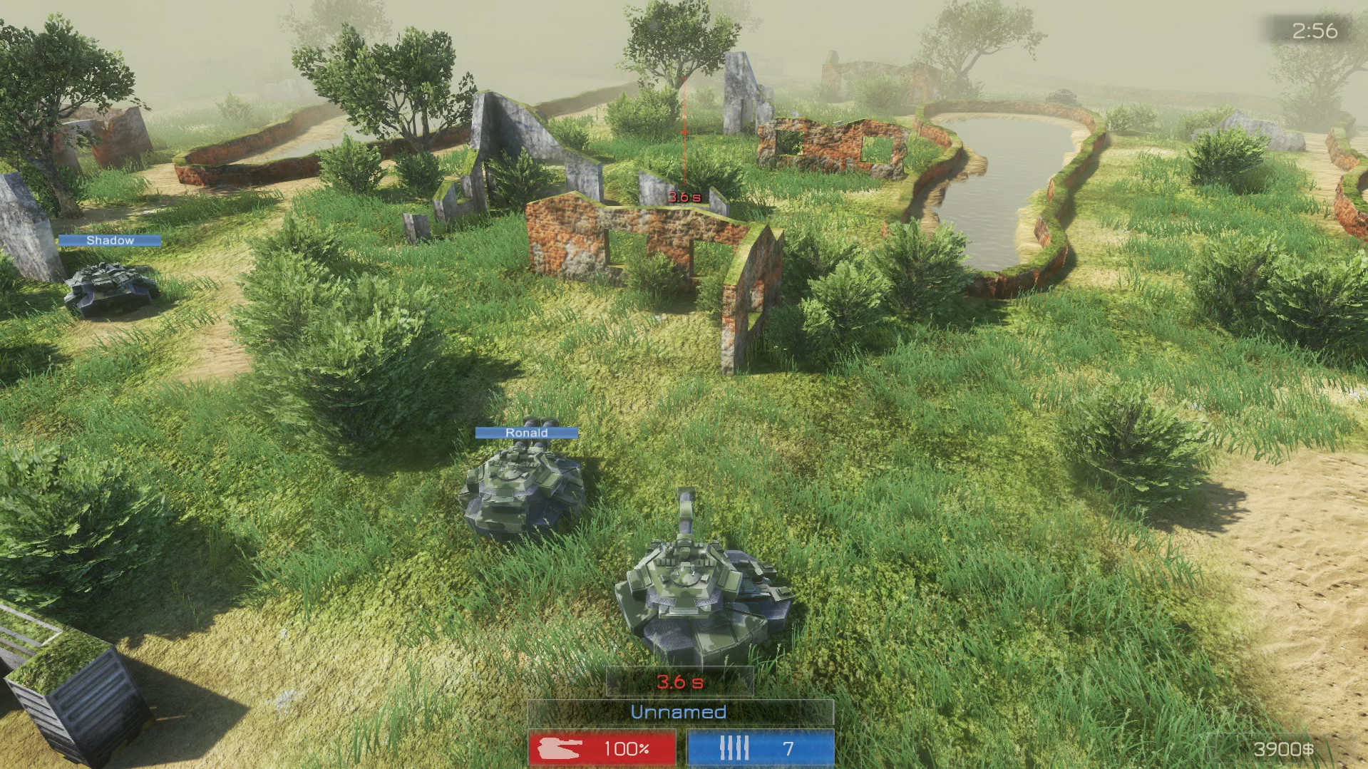 Изображение игры: TankZone Battle
