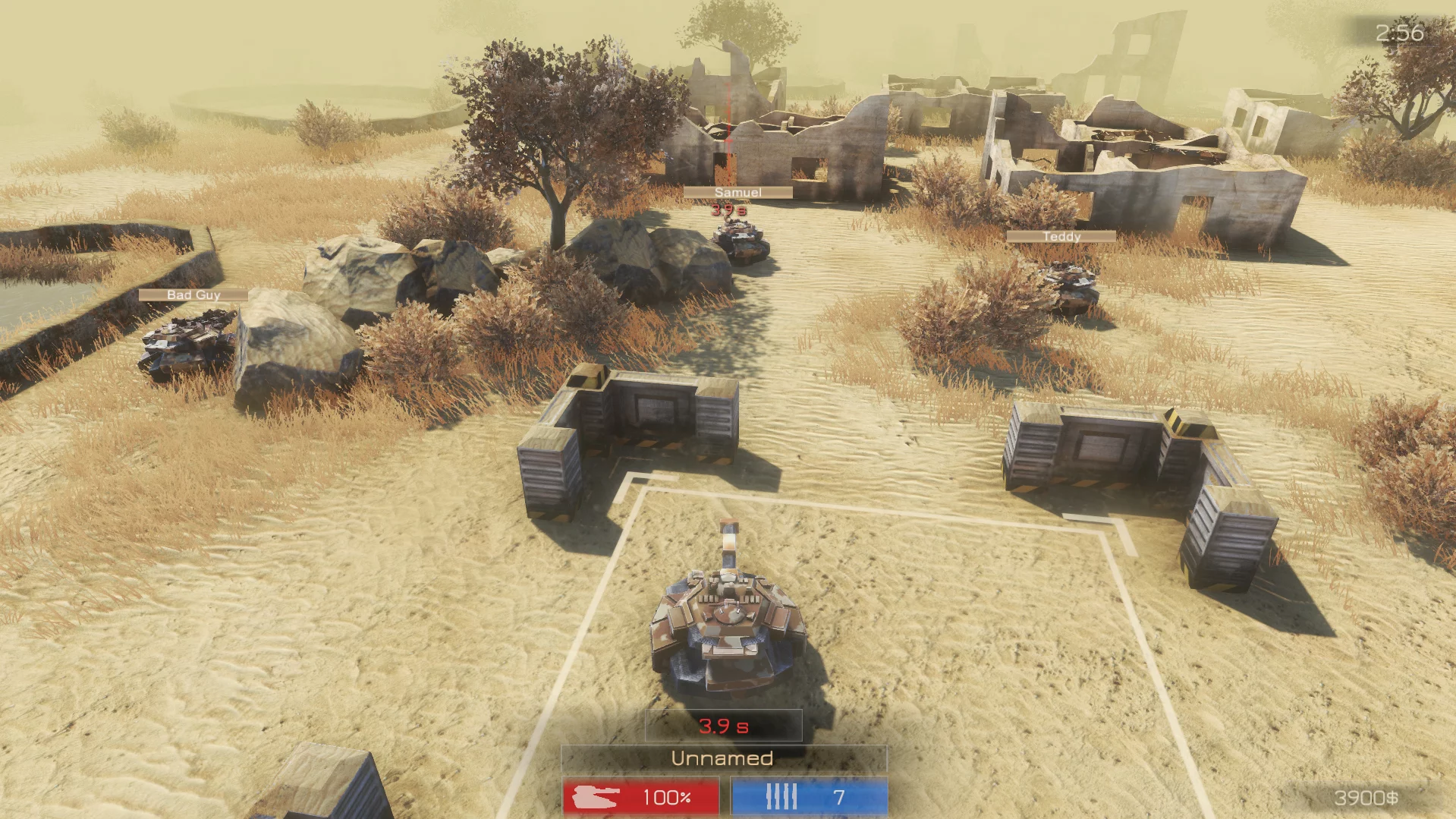 Изображение игры: TankZone Battle