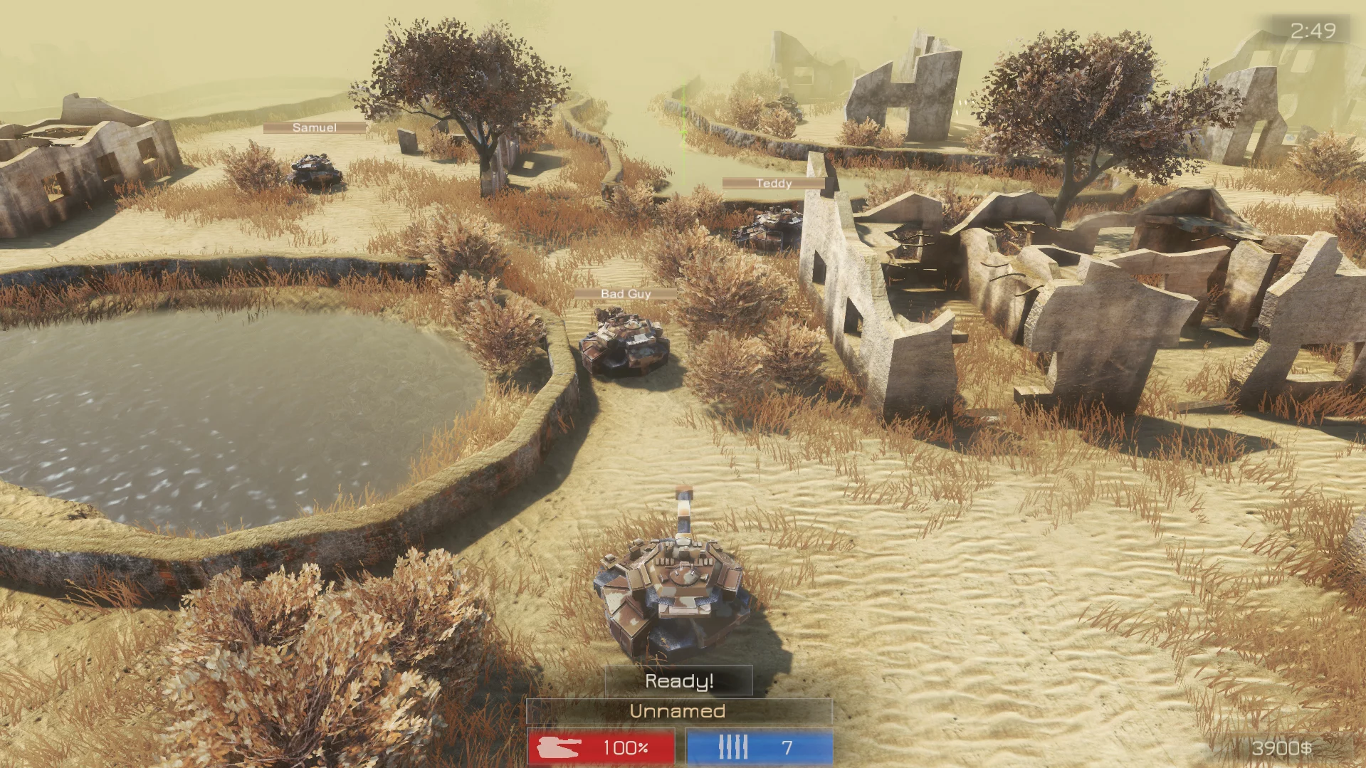 Изображение игры: TankZone Battle