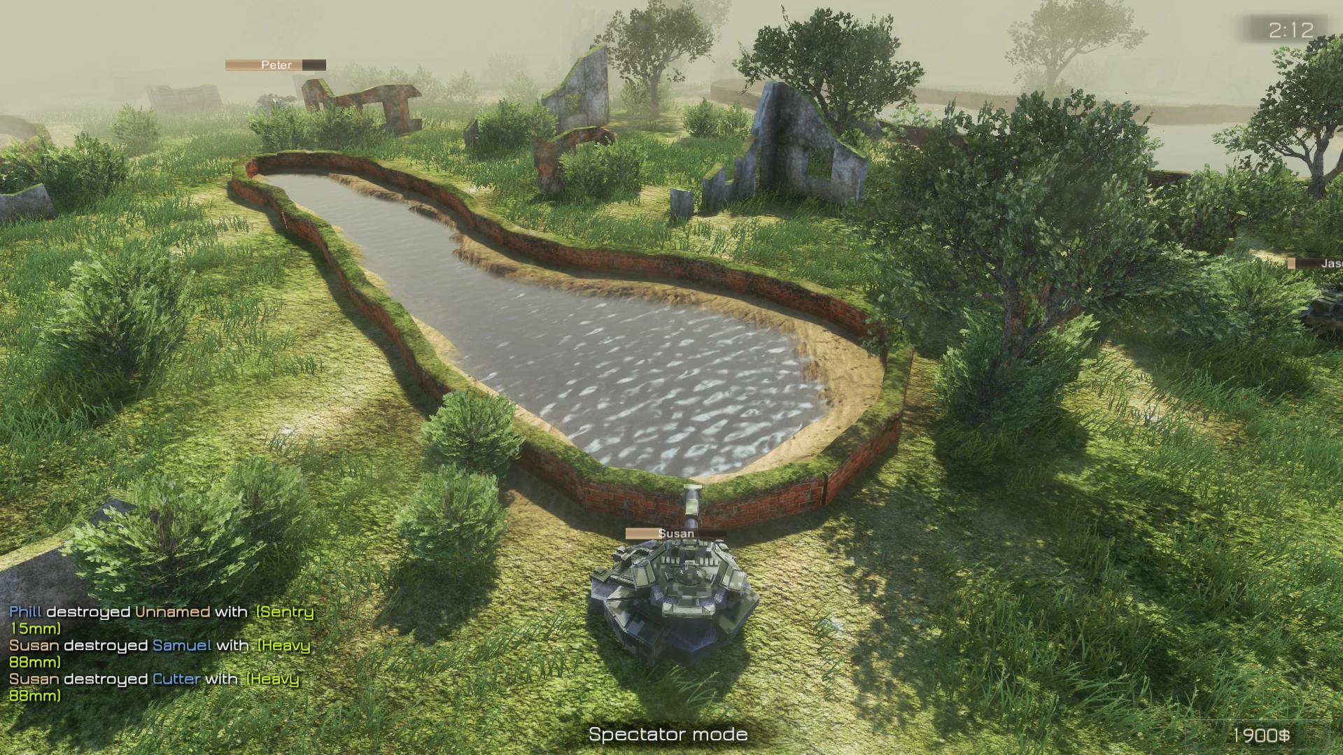 Изображение игры: TankZone Battle