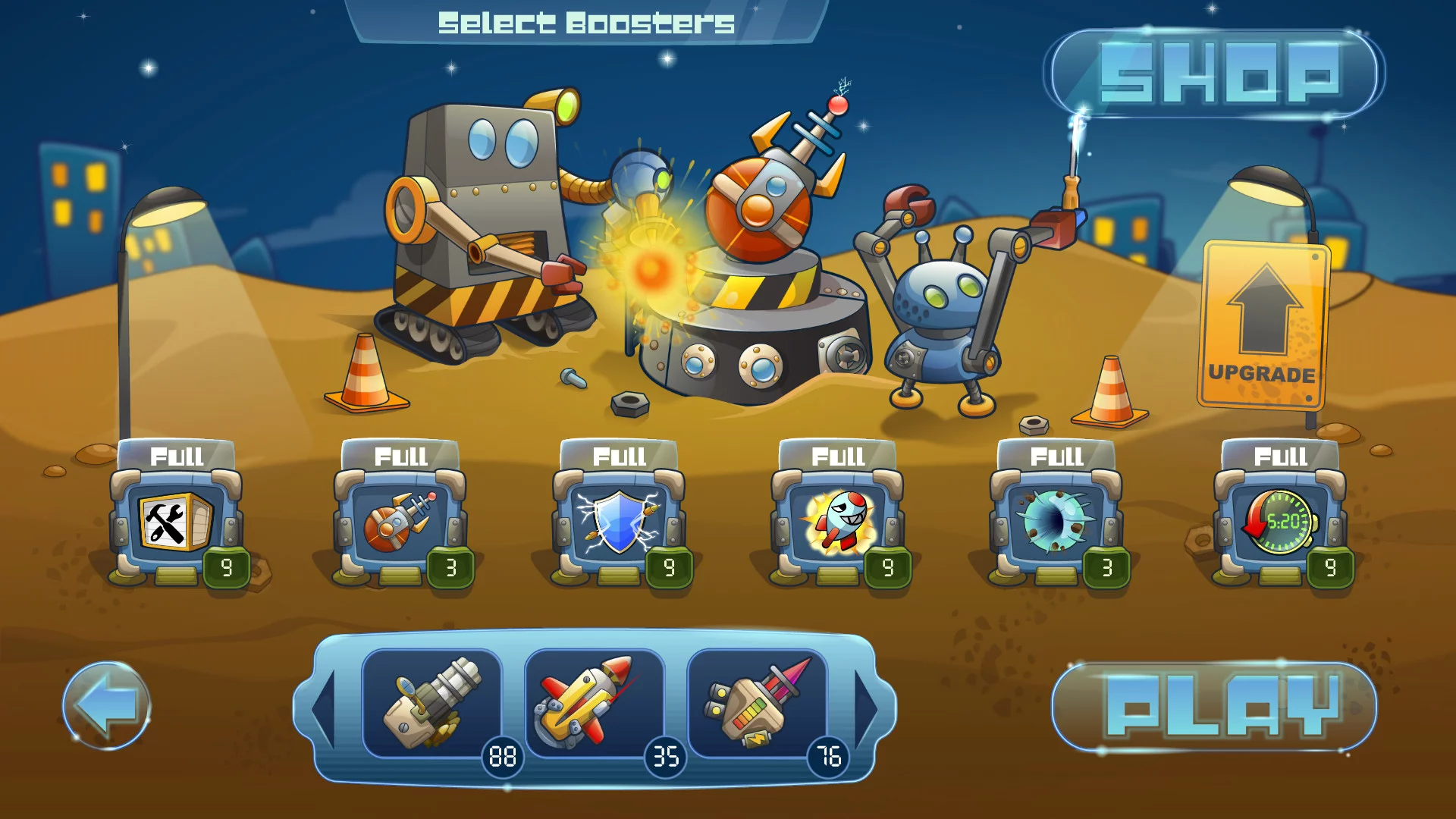 Изображение игры: Galactic Missile Defense