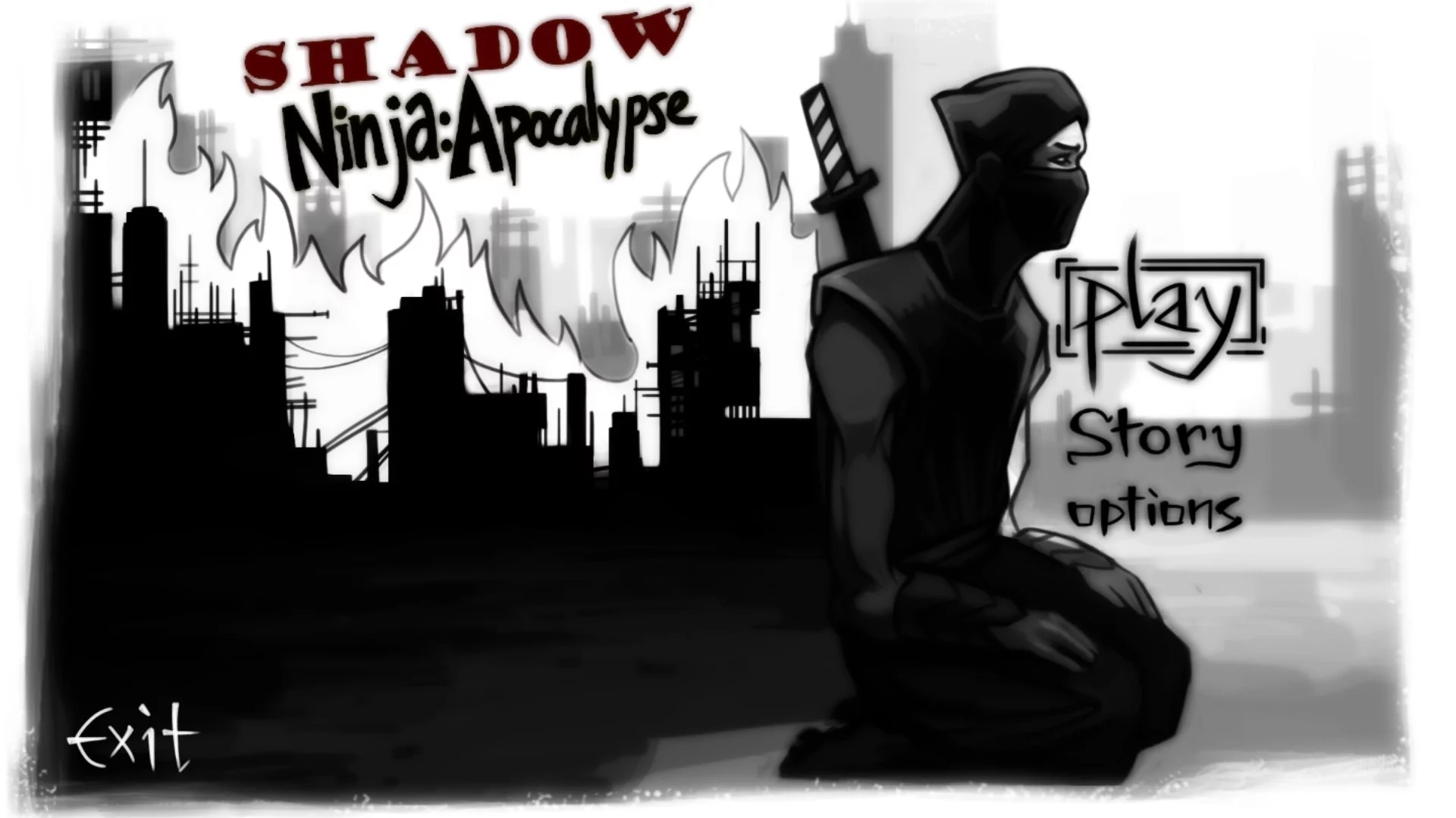 Изображение игры: Shadow Ninja: Apocalypse