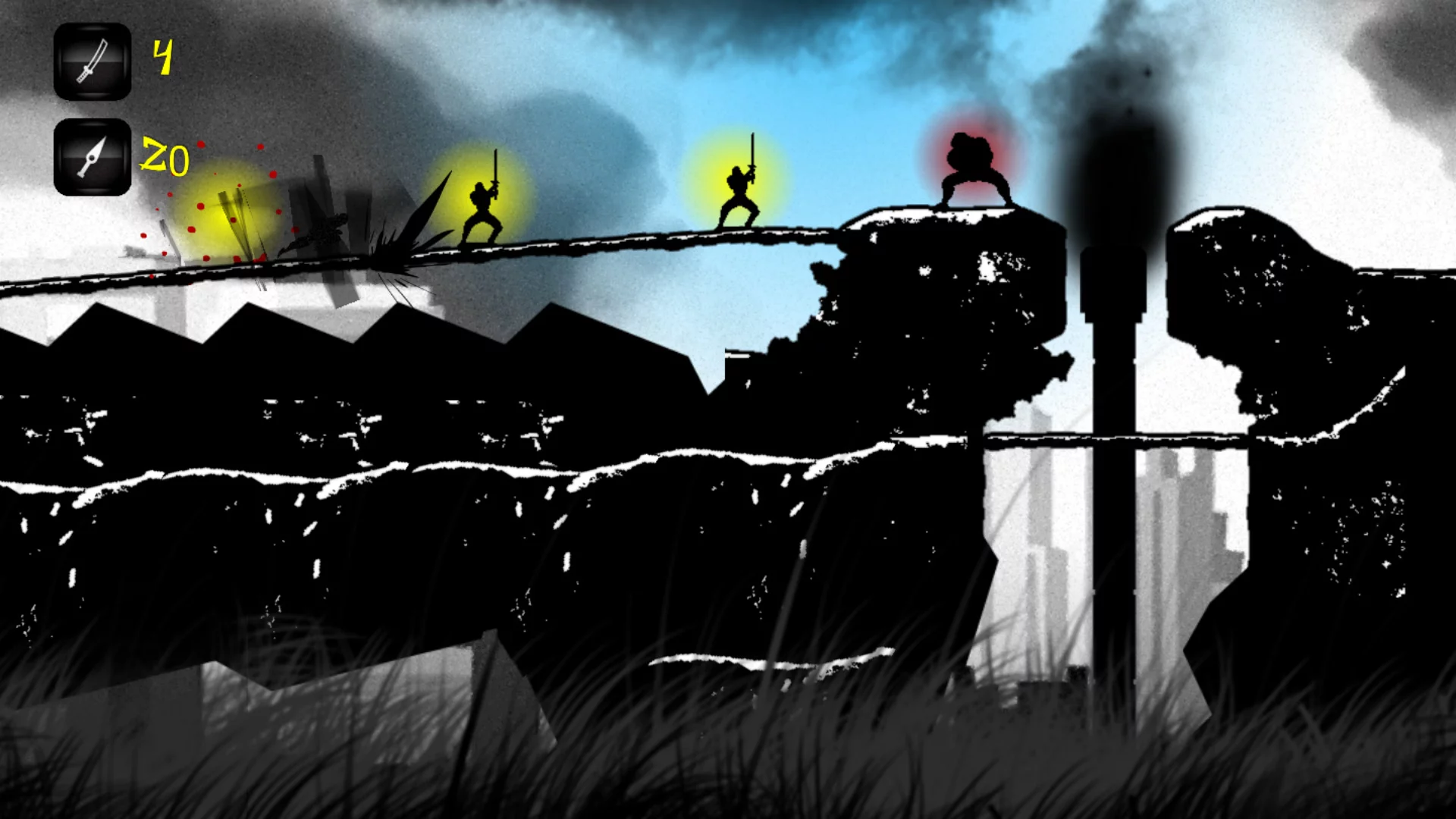 Изображение игры: Shadow Ninja: Apocalypse