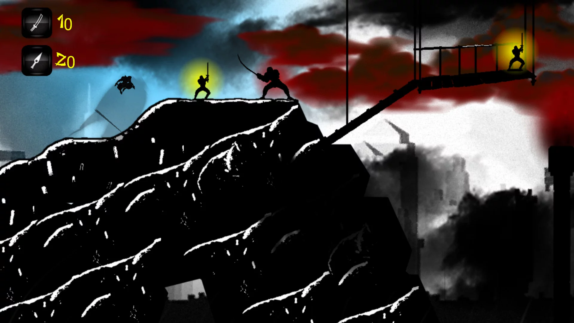 Изображение игры: Shadow Ninja: Apocalypse