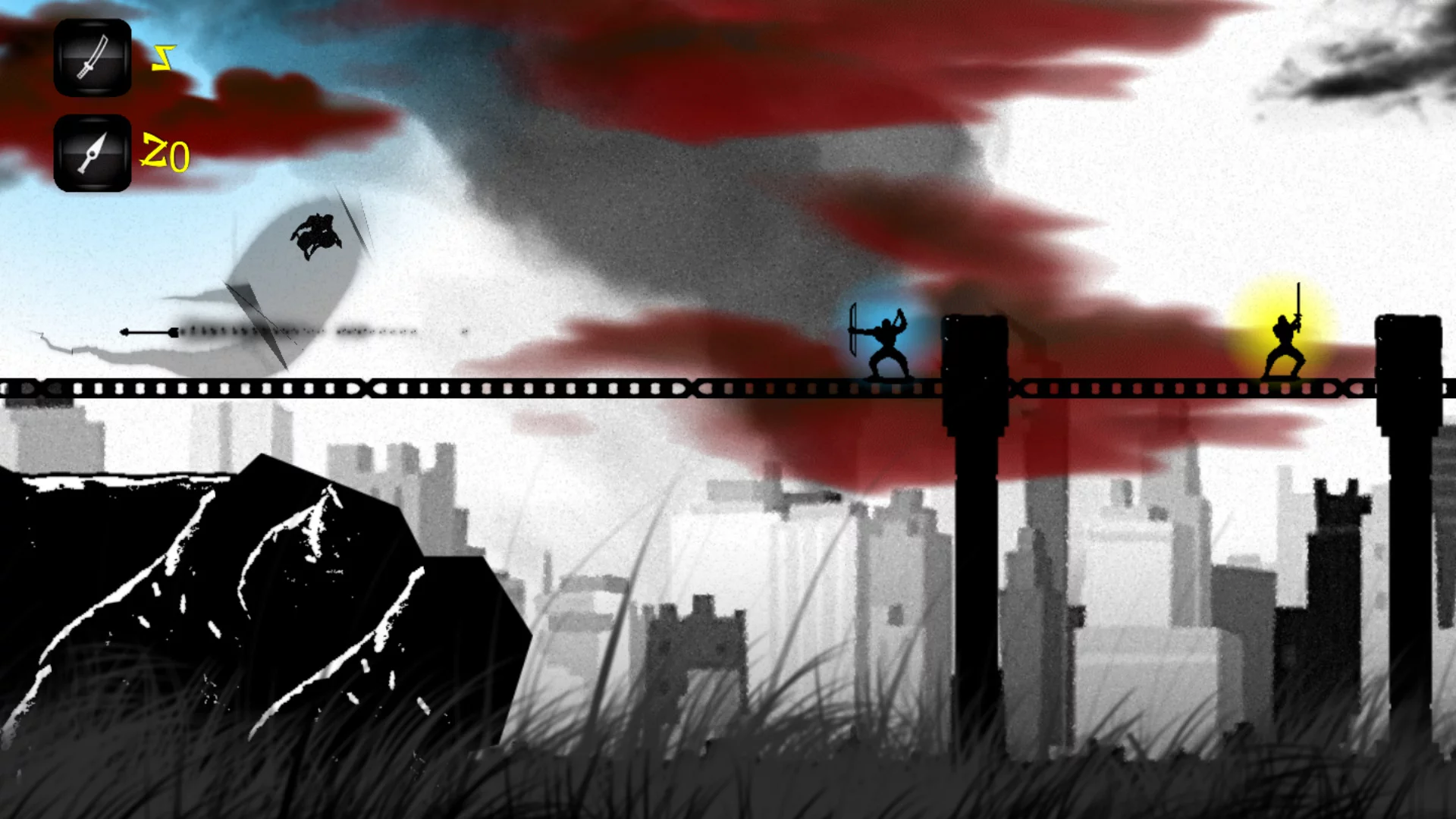 Изображение игры: Shadow Ninja: Apocalypse